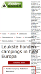 Mobile Screenshot of honden-campings.nl